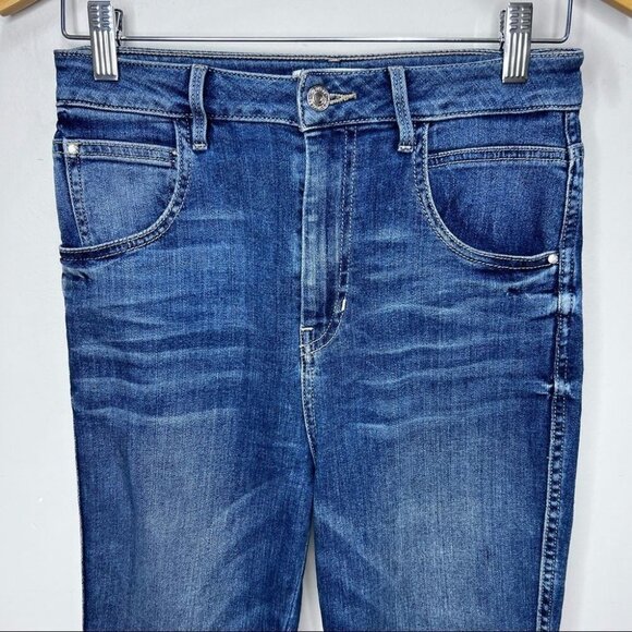 Size 27 Guess Super High Rise  Skinny Jeans - Picture 4 of 12